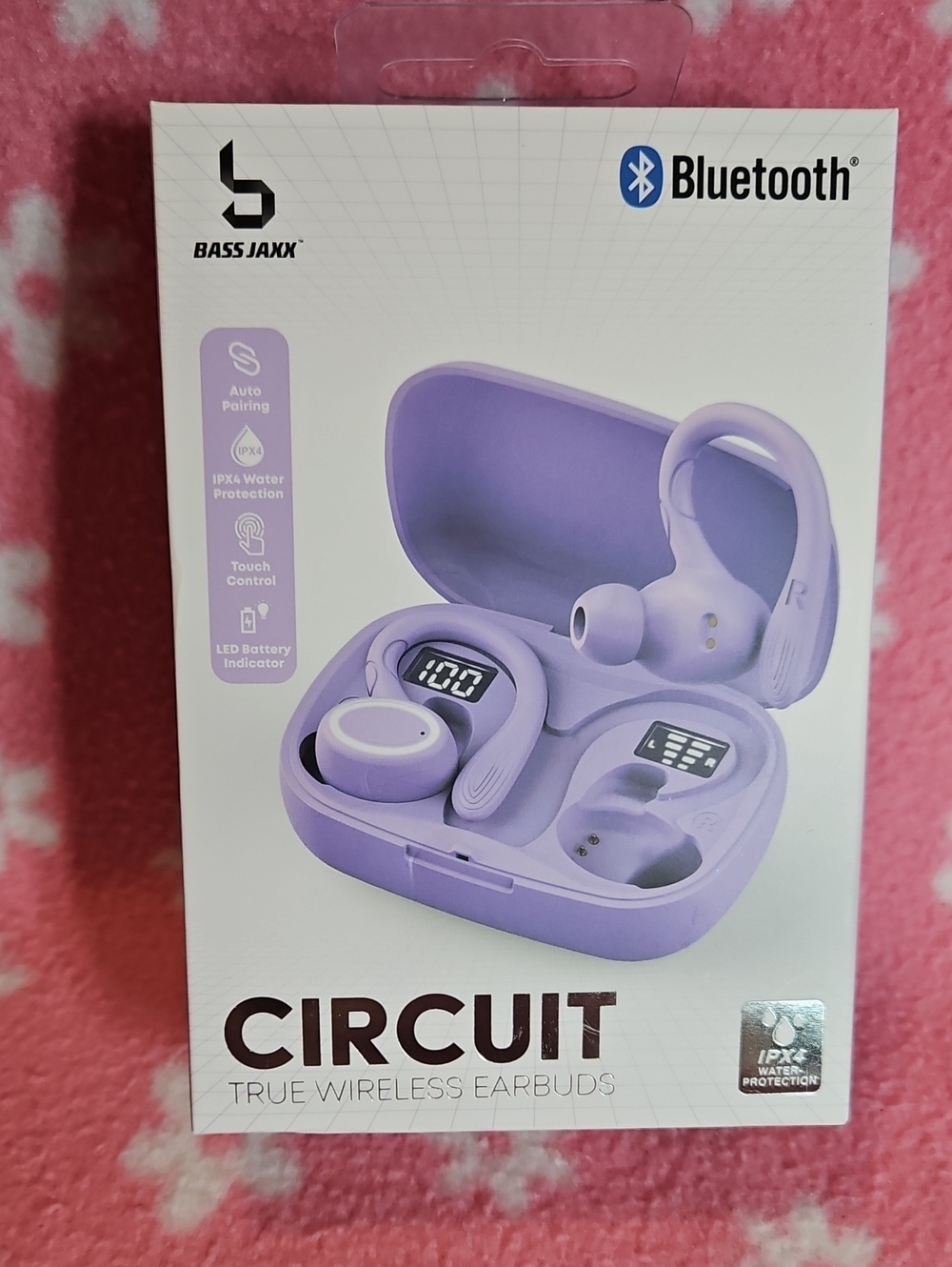 Circuit True Wireless Bluetooth Earbuds - Purple